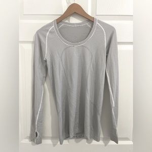 EUC Lululemon Run Swiftly Long Sleeve.